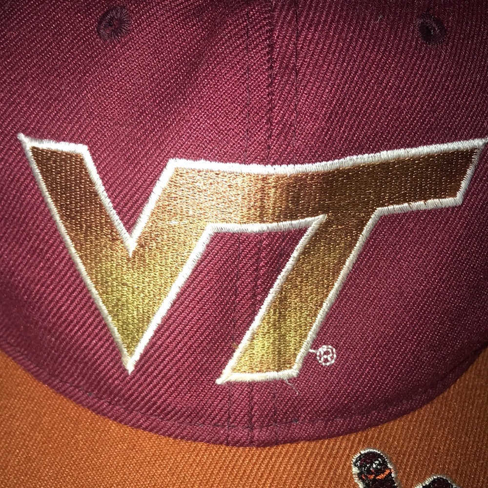 Virginia Tech Two-Tone Adjustable Cap - Picture 4 of 10